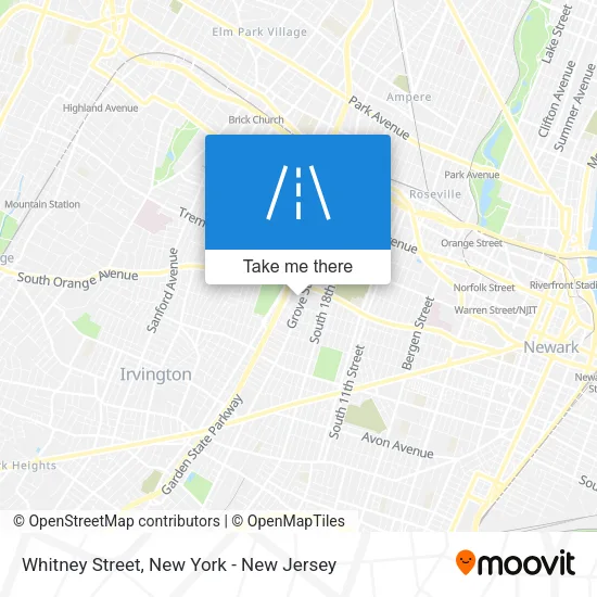 Whitney Street map