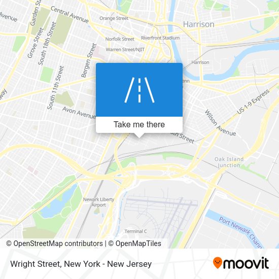 Mapa de Wright Street