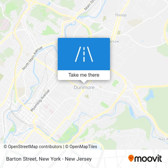 Mapa de Barton Street