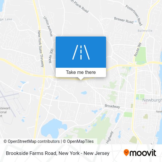Mapa de Brookside Farms Road