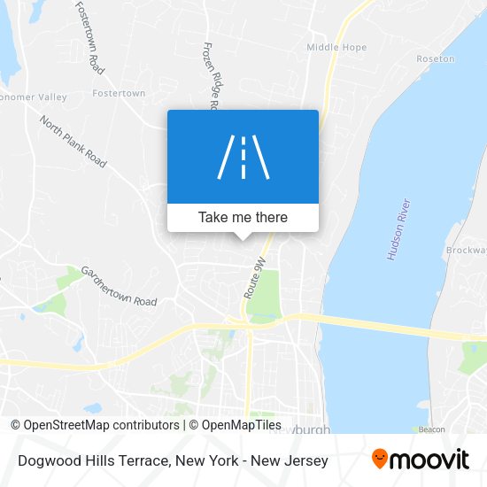 Mapa de Dogwood Hills Terrace