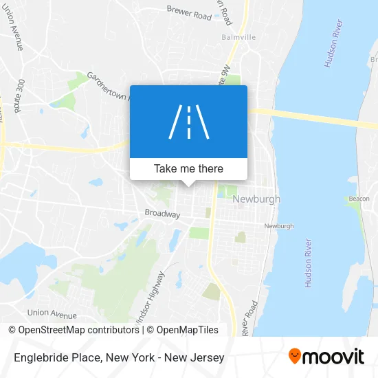 Englebride Place map