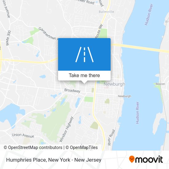 Mapa de Humphries Place