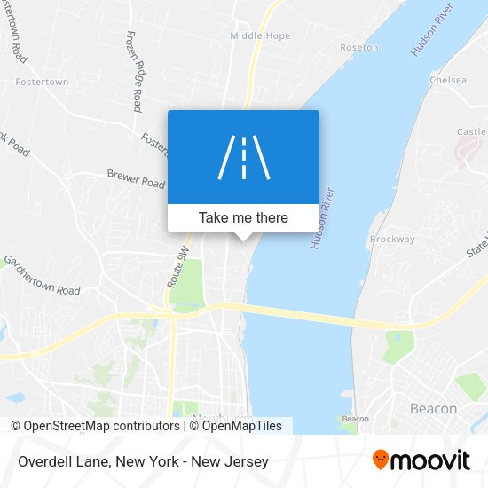 Mapa de Overdell Lane