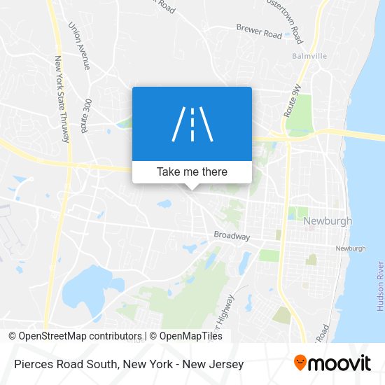 Mapa de Pierces Road South