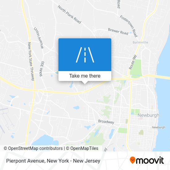 Mapa de Pierpont Avenue