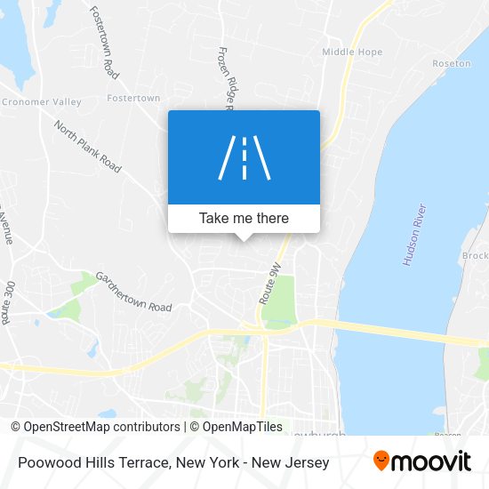 Mapa de Poowood Hills Terrace