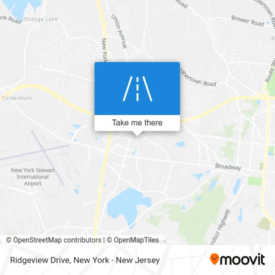 Ridgeview Drive map