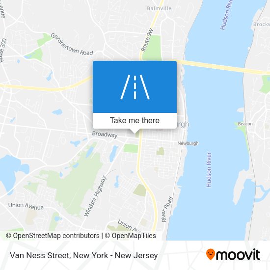 Mapa de Van Ness Street