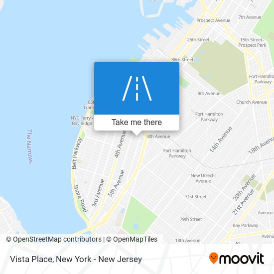 Vista Place map