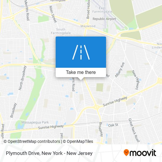 Mapa de Plymouth Drive