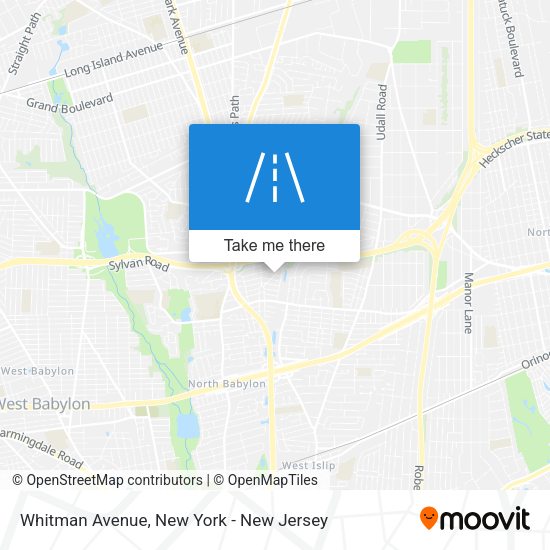 Mapa de Whitman Avenue