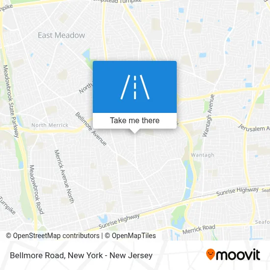 Bellmore Road map