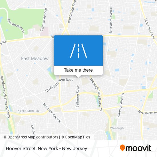 Hoover Street map
