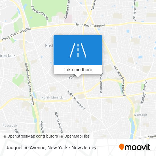 Mapa de Jacqueline Avenue