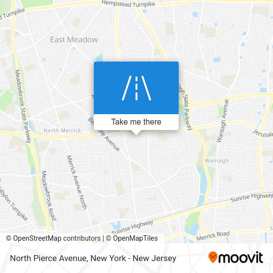 Mapa de North Pierce Avenue