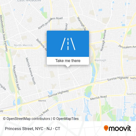 Mapa de Princess Street