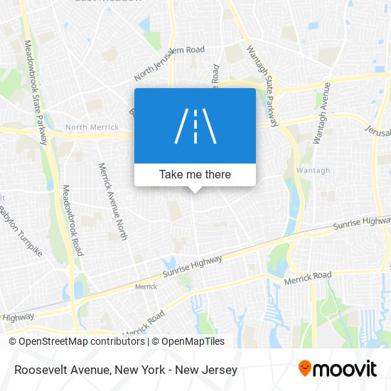 Roosevelt Avenue map