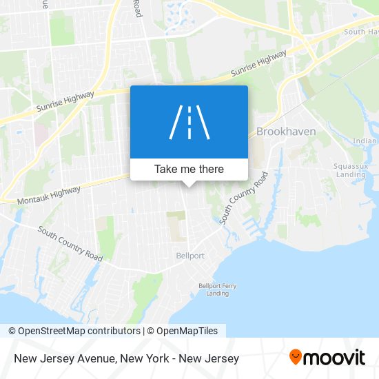 New Jersey Avenue map