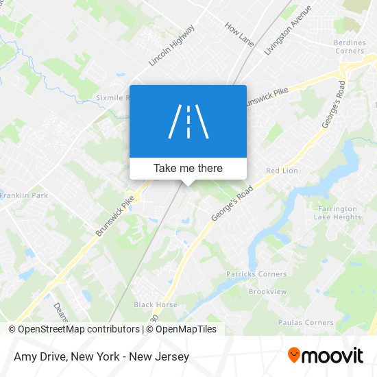 Amy Drive map