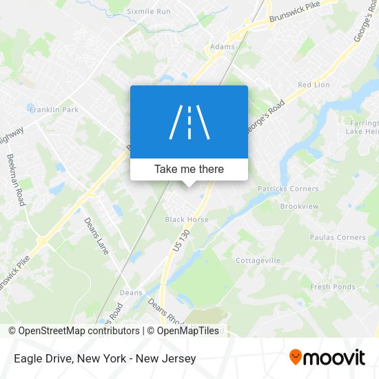 Eagle Drive map