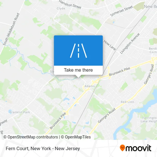 Fern Court map