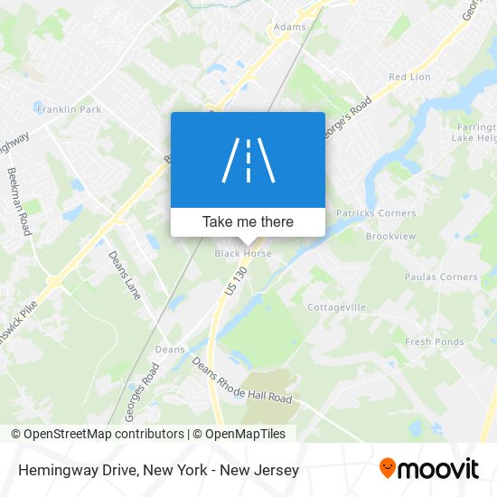 Hemingway Drive map