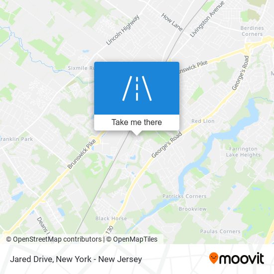 Jared Drive map