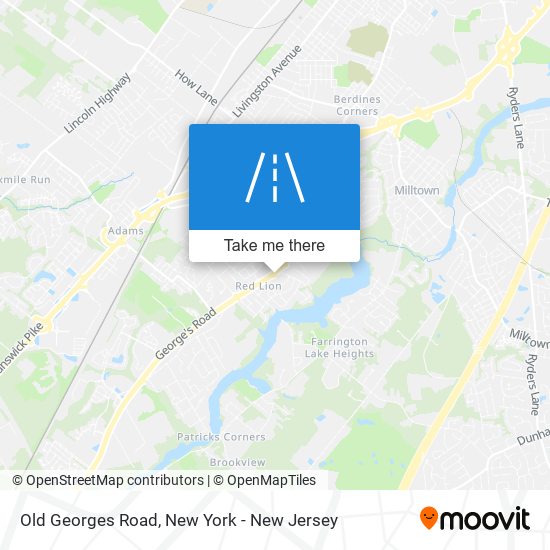 Mapa de Old Georges Road
