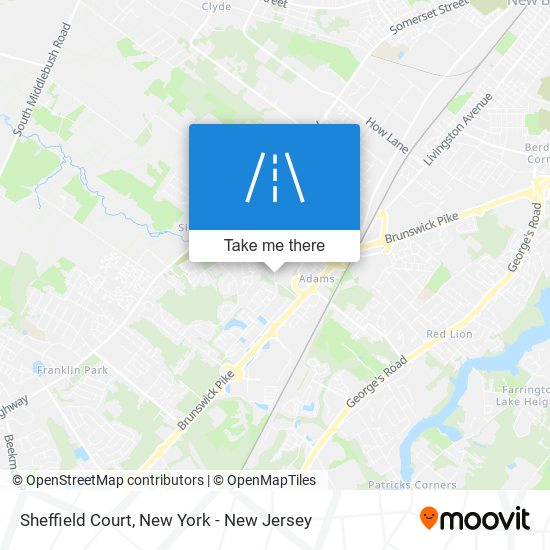 Sheffield Court map