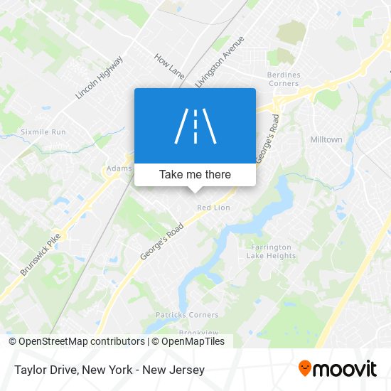 Taylor Drive map