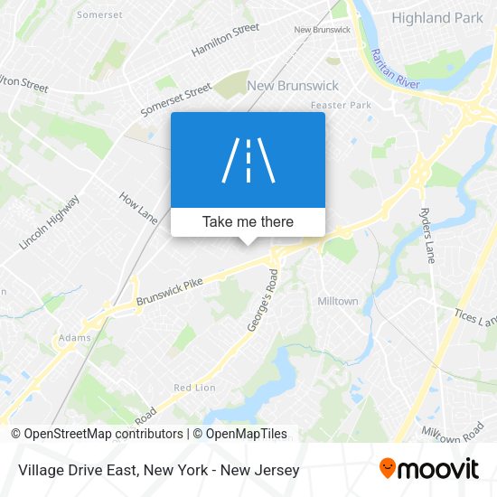 Mapa de Village Drive East