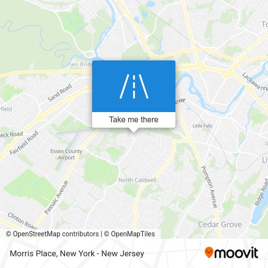 Mapa de Morris Place