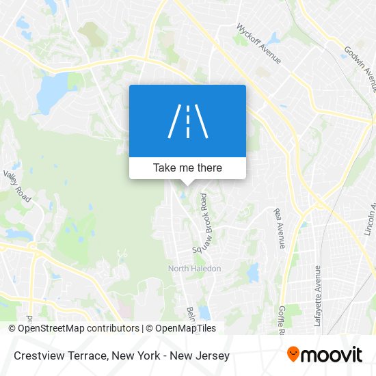 Mapa de Crestview Terrace