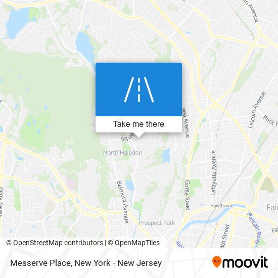 Mapa de Messerve Place