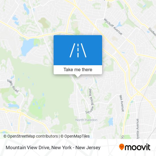 Mapa de Mountain View Drive