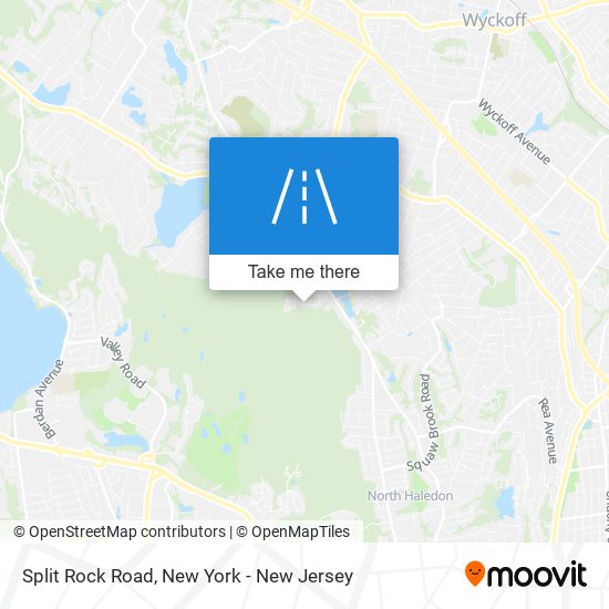 Mapa de Split Rock Road