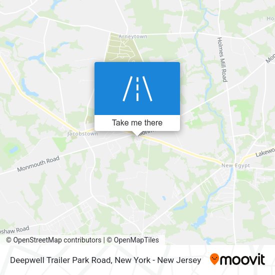 Mapa de Deepwell Trailer Park Road
