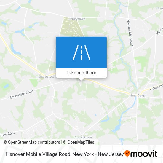 Mapa de Hanover Mobile Village Road