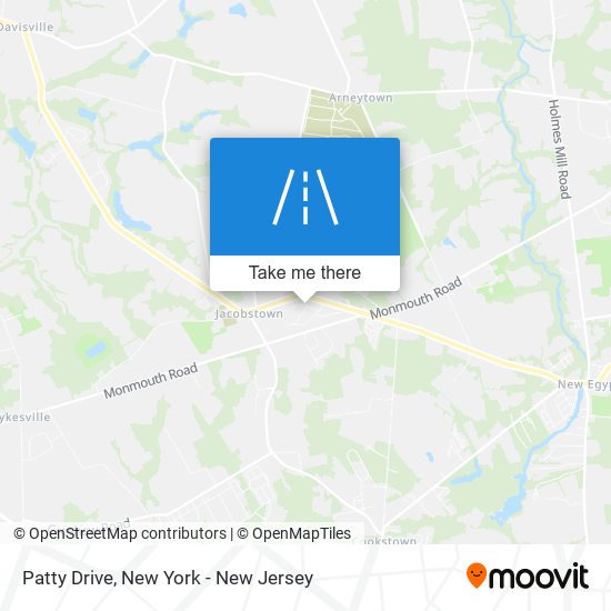 Patty Drive map