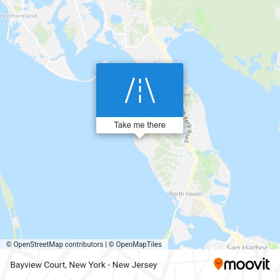 Mapa de Bayview Court