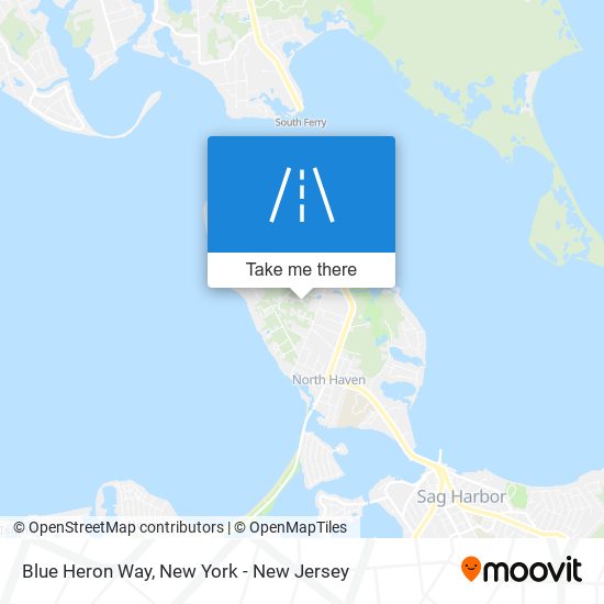 Mapa de Blue Heron Way