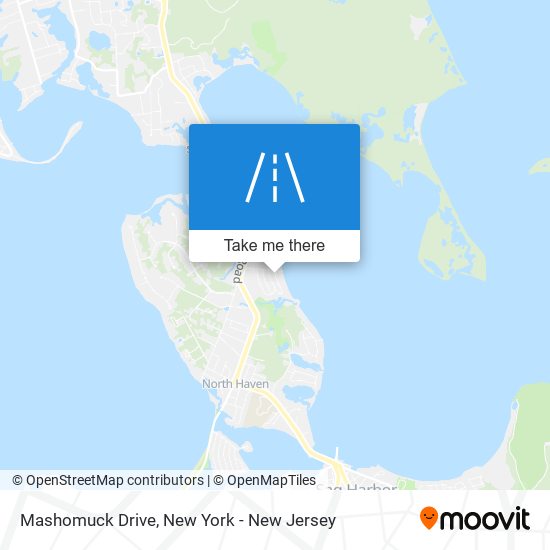 Mashomuck Drive map