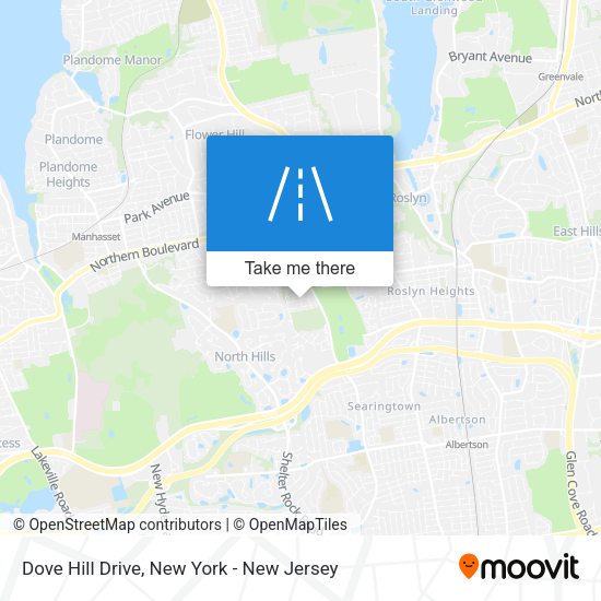 Mapa de Dove Hill Drive