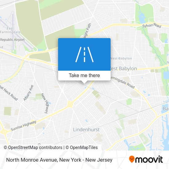 Mapa de North Monroe Avenue
