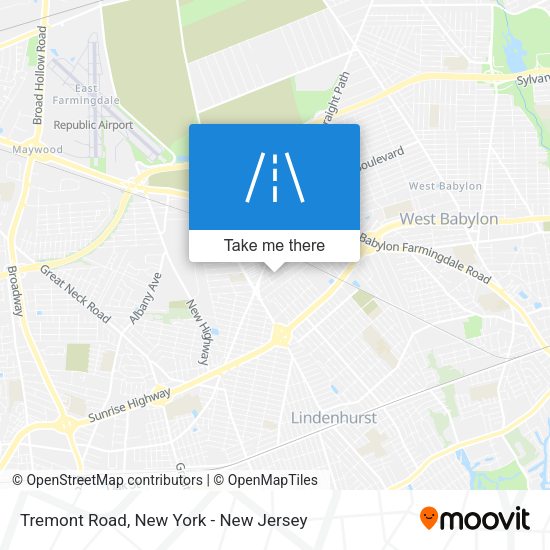 Mapa de Tremont Road
