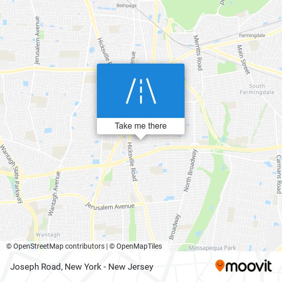 Joseph Road map