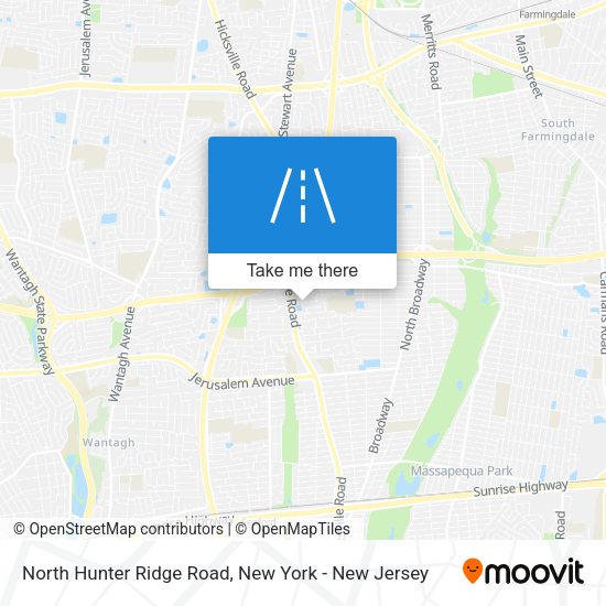 Mapa de North Hunter Ridge Road