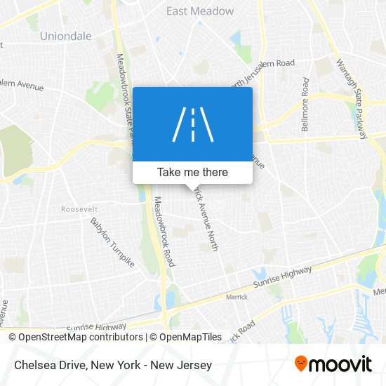 Chelsea Drive map