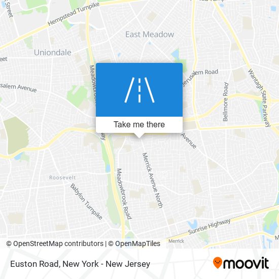 Mapa de Euston Road